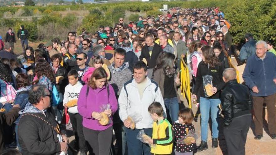 La romería del santo es una de las tradiciones más arraigadas en Betxí.