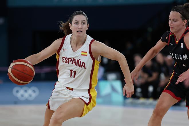 Baloncesto femenino - partido de cuartos de final España vs. Bélgica