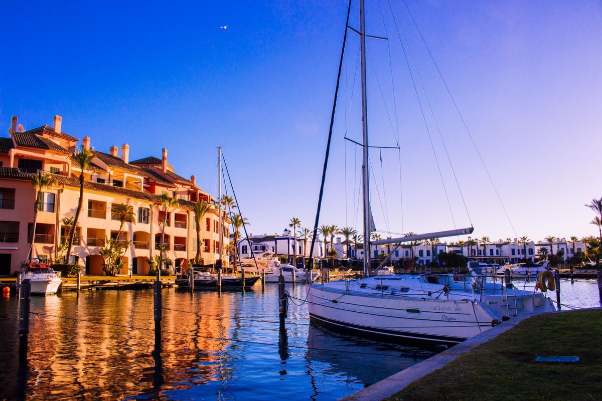 Puerto de Sotogrande.