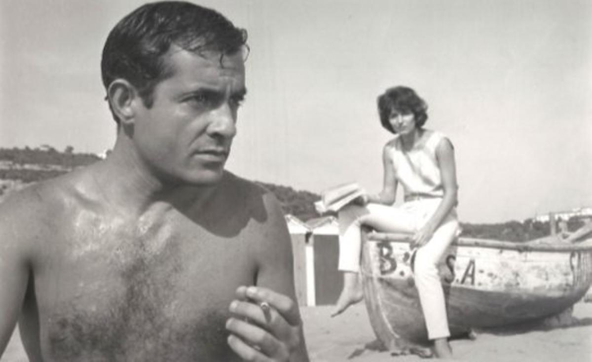 Escena de Brillante Porvenir, en la playa de Castelldefels
