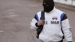 Miguel Ricart, el 29 de novembre, quan va sortir de la presó d’Herrera de la Mancha (Ciudad Real).