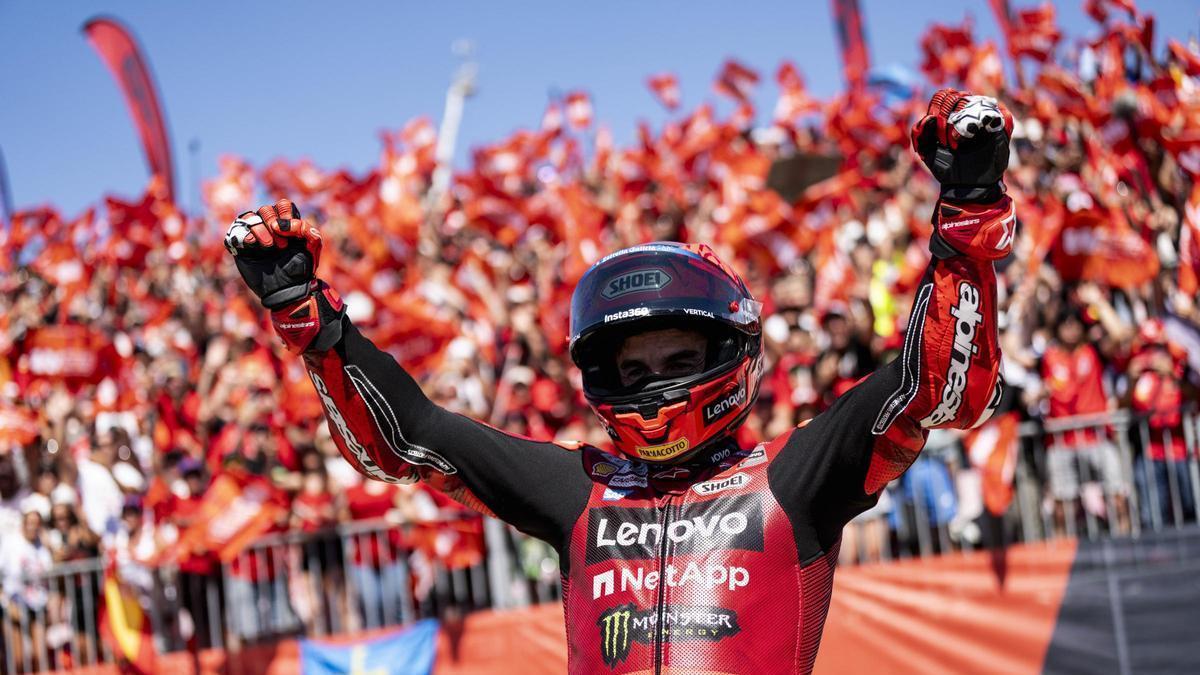 GP ARAGÓN | Márquez vuelve a rugir en el Mundial con otra exhibición bestial en Aragón