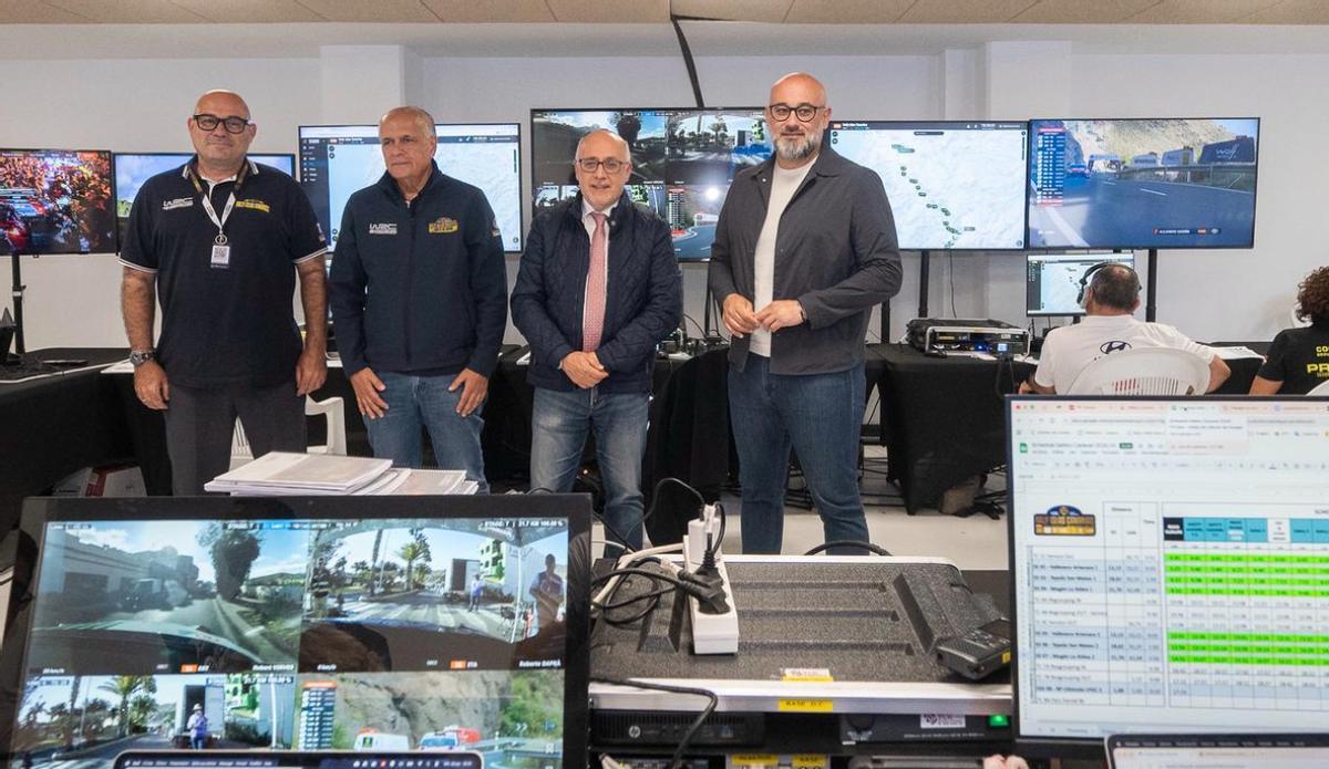 Antonio Morales y Aridany Romero destacan el trabajo del dispositivo de seguridad del Rally Islas Canarias 2026