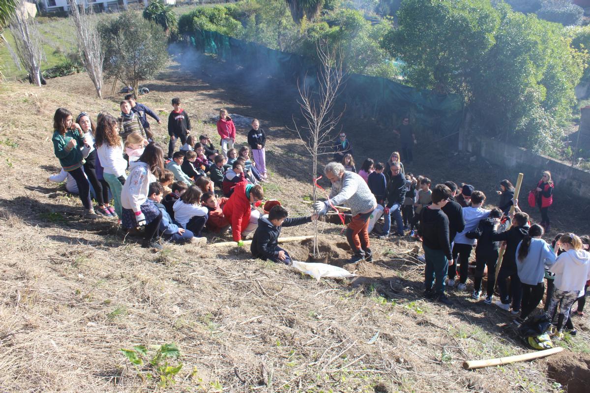 La iniciativa de Gadma ha tenido una gran acogida entre los escolares del municipio.