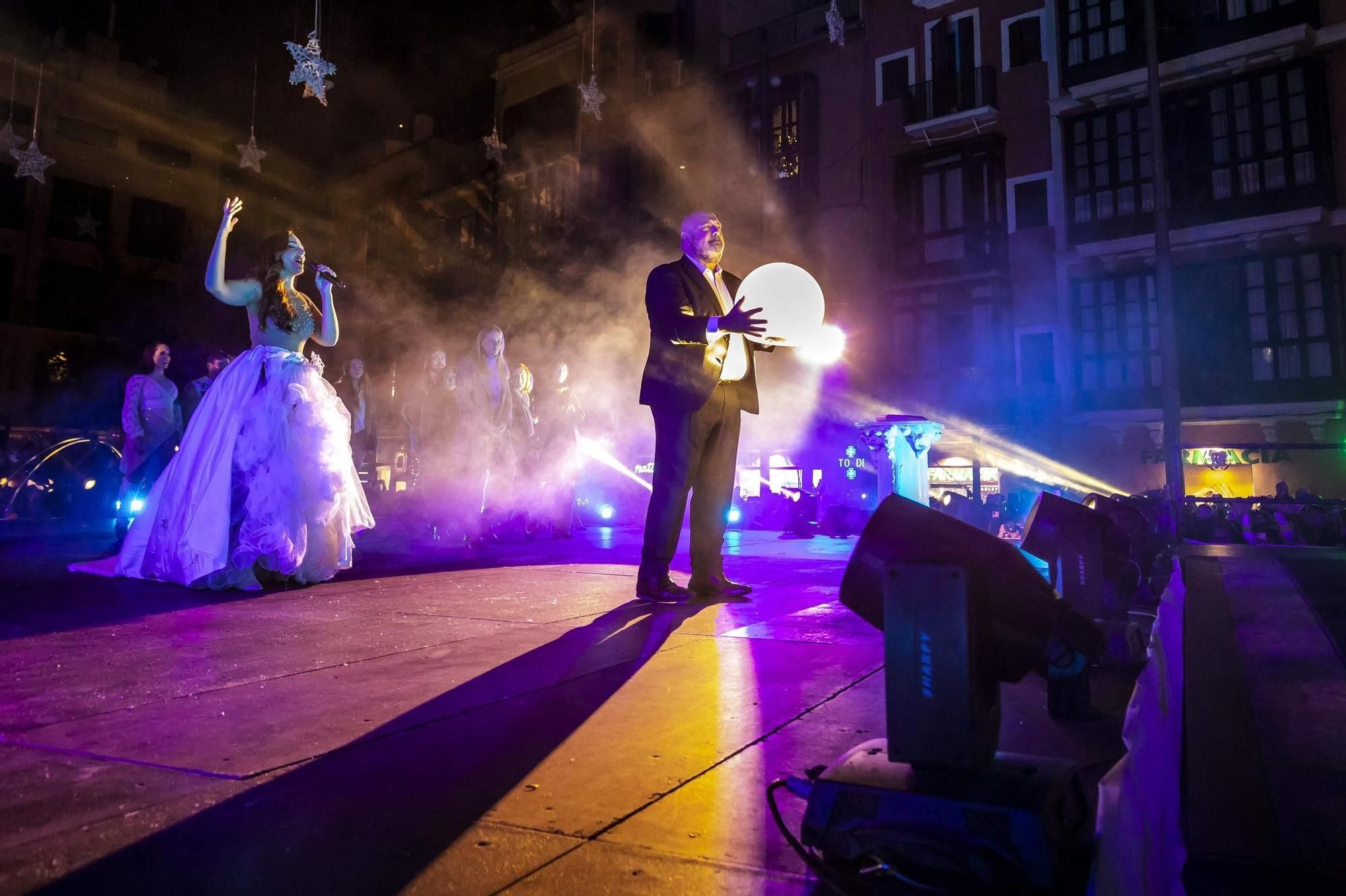So erlebten die Menschen auf Mallorca das Einschalten der Weihnachtsbeleuchtung in Palma