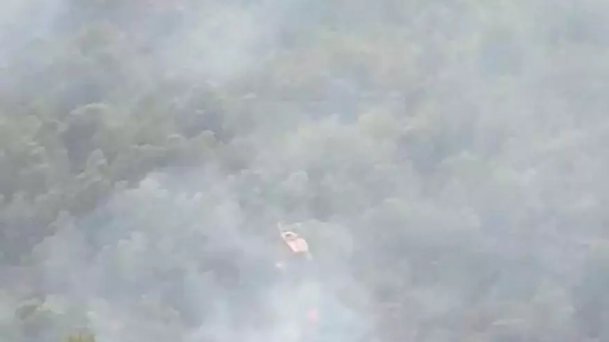 Vídeo: incendio en Borriol
