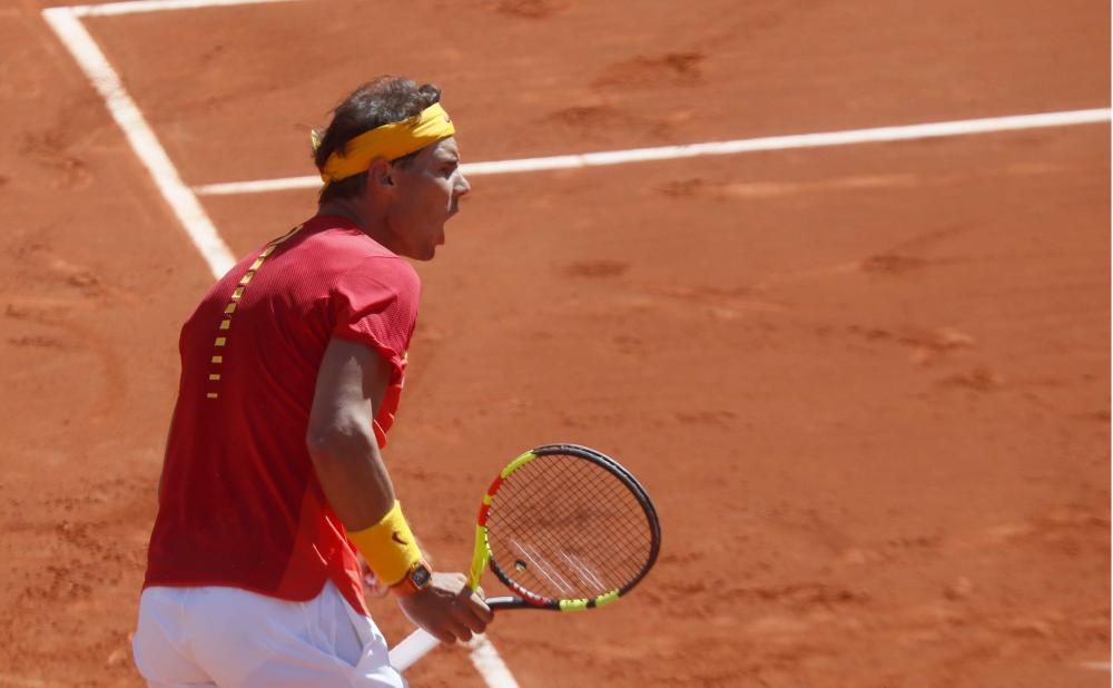 Nadal empata la eliminatoria