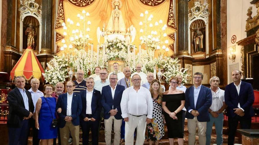 Toni Pérez asiste a la misa de los agricultores de Aspe