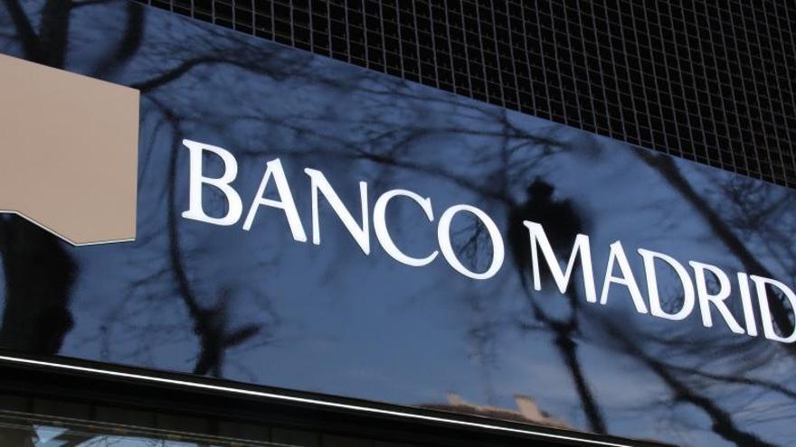 Banco Madrid presenta concurs de creditors