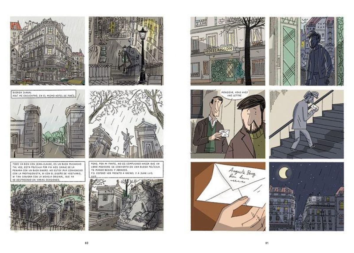 Páginas de 'Buñuel y los sueños del deseo'.