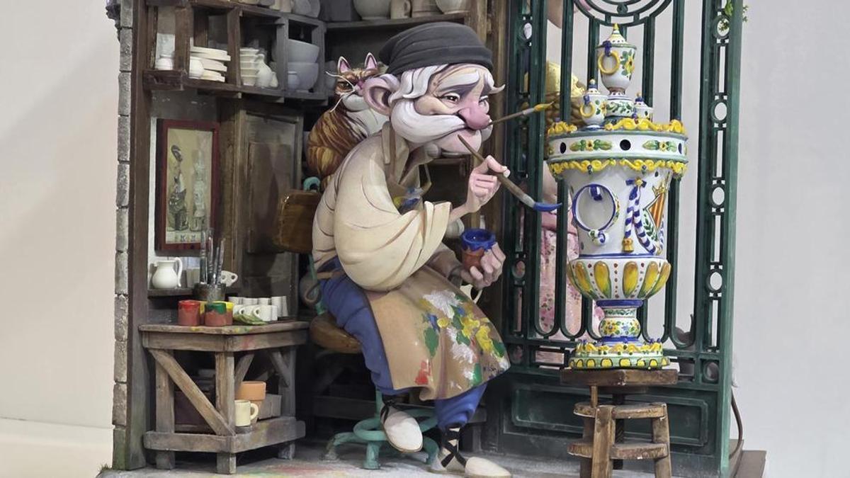 Así es el "ninot indultat" infantil de las Fallas de València 2026