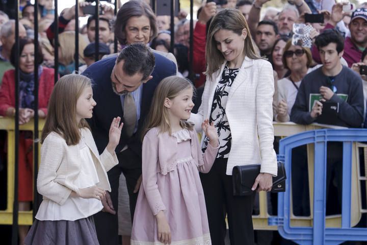 Royals bei der Ostermesse