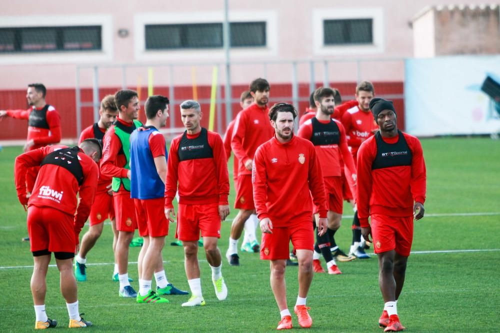 Primera sesión de 2018 del Real Mallorca