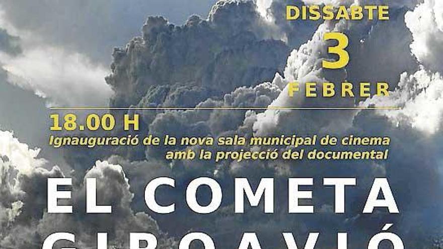 El documental ´El Cometa Giroavió´ estrenará la nueva sala de cine en el Claustre de Llucmajor