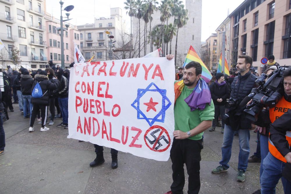 Manifestació antiborbònica a Girona