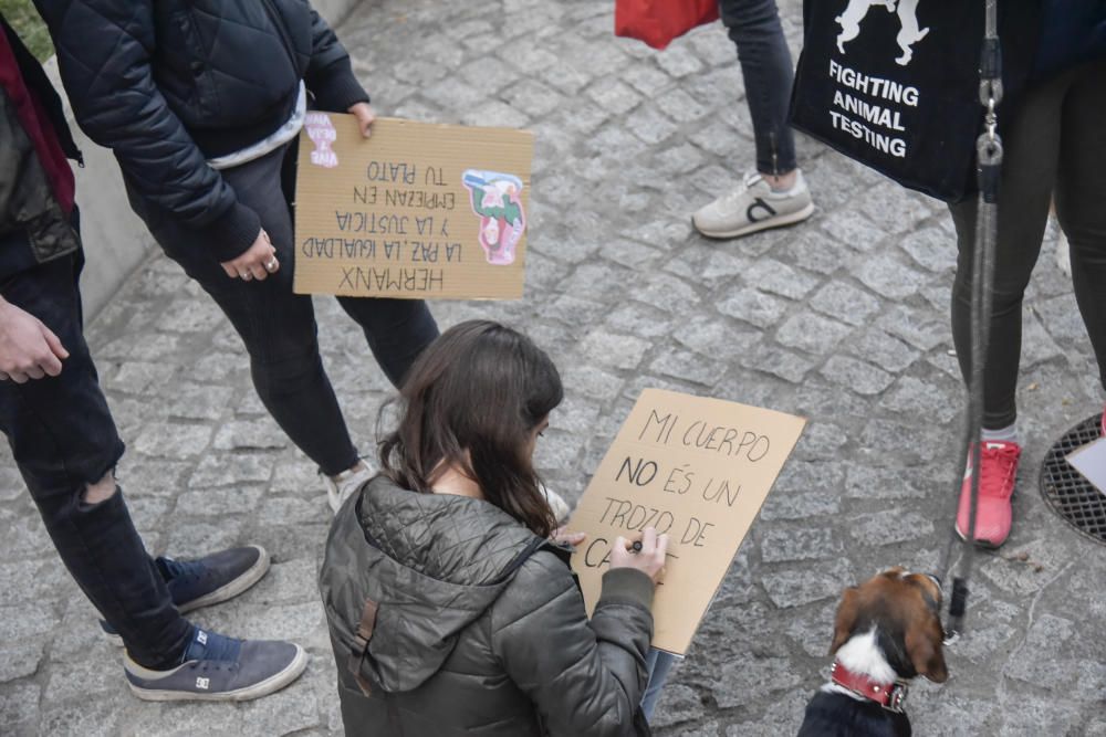 Manifestació feminista del 8M a Manresa