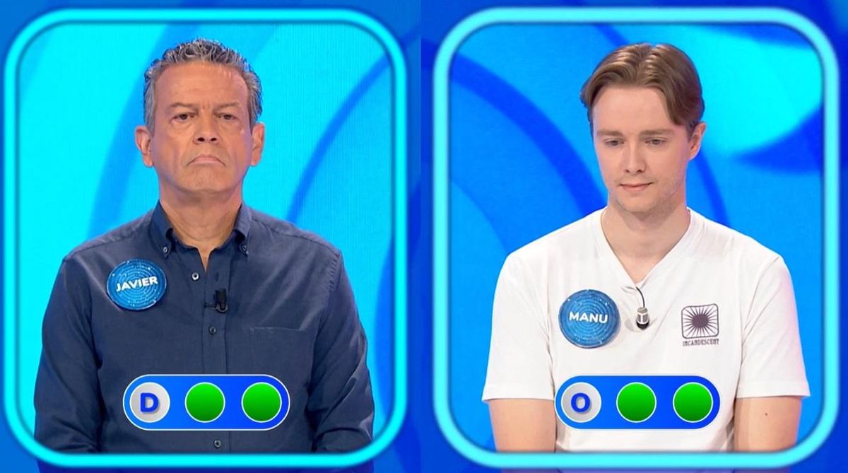 Javier y Manu en la Silla Azul de Pasapalabra