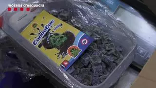 Palomitas de marihuana: cae una banda que producía gominolas y chocolatinas con cannabis en Badalona
