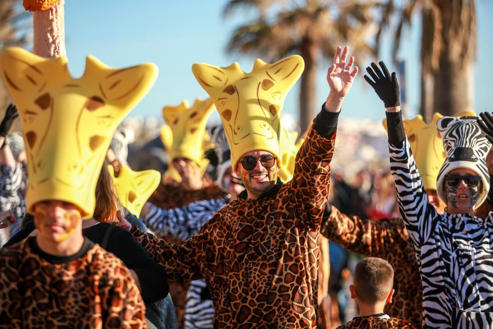 So ging's beim Karneval an der Playa zu