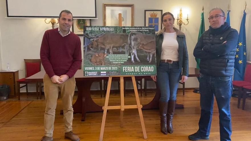 Corao celebra este viernes su tradicional feria ganadera de marzo