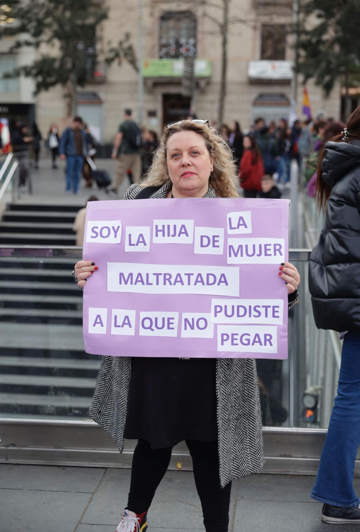 Manifestación del 8-M en Barcelona