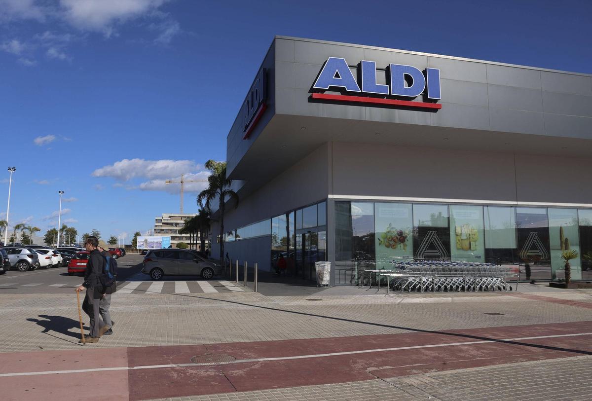 Supermercado donde se produjo el robo.