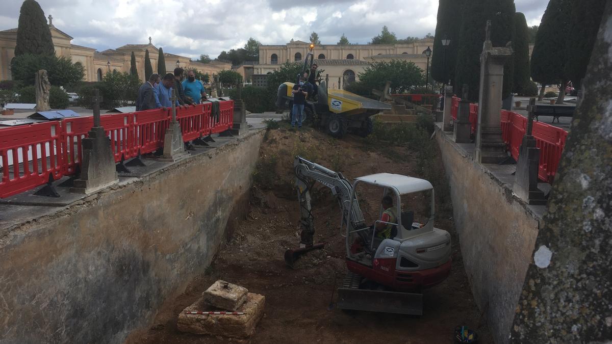 Comienza la segunda fase de excavaciones en el cementerio de Manacor