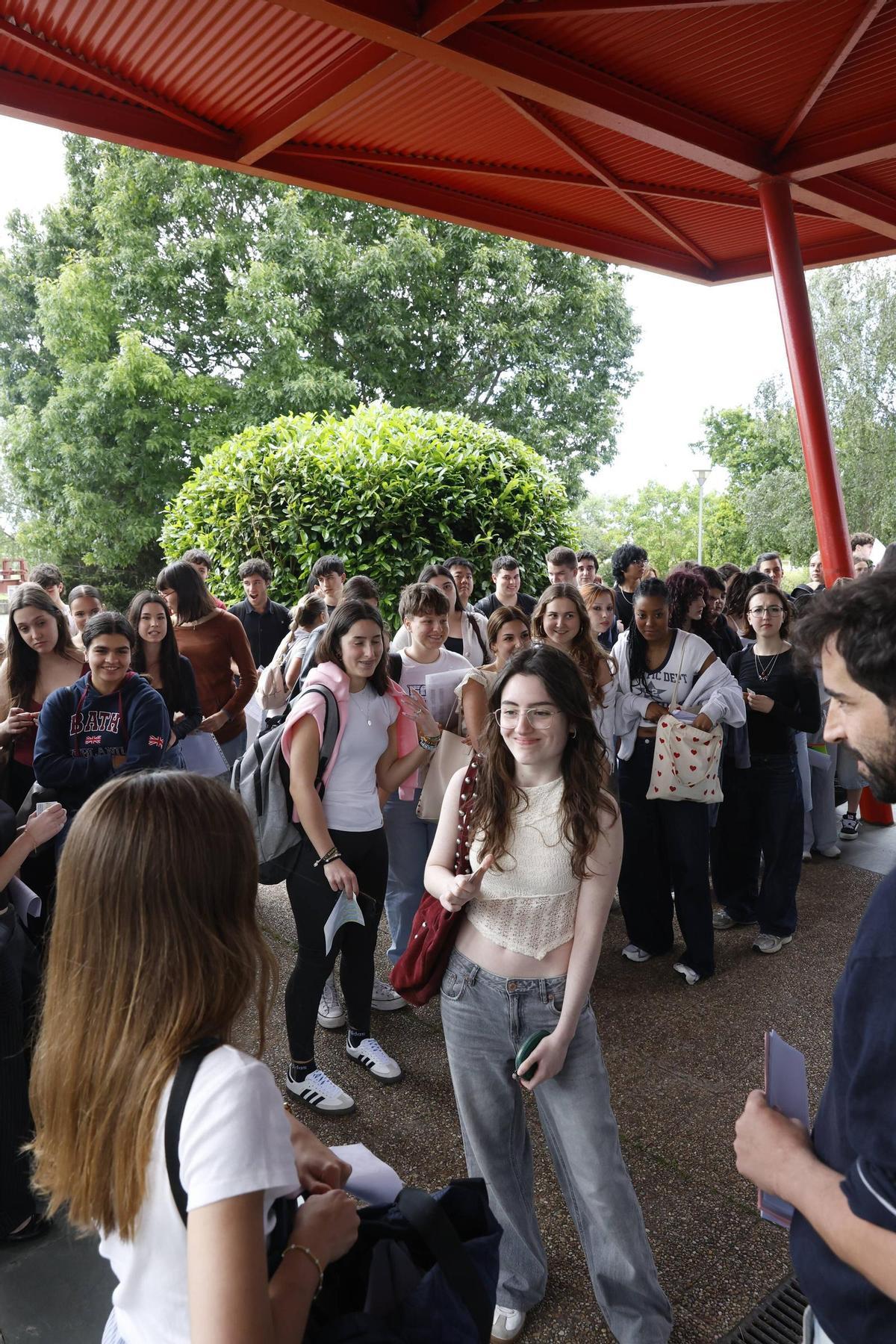 El inicio de la PAU en Gijón, en imágenes
