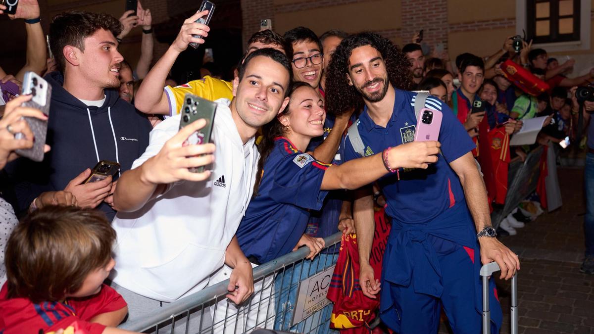 La selección ya está en Valladolid