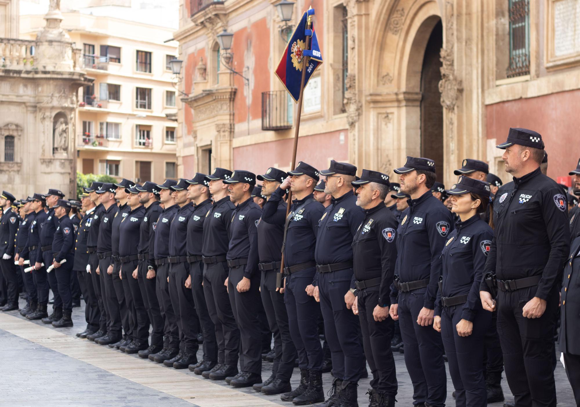 La Policía Local de Murcia celebra San Patricio