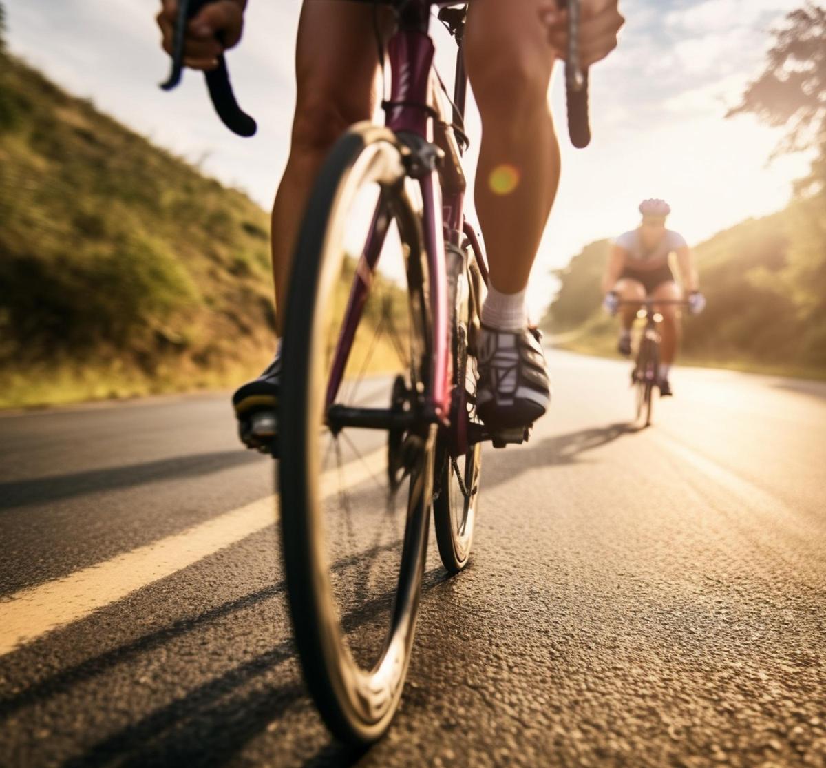 El ciclismo es un deporte cíclico con un alto componente dinámico y estático.