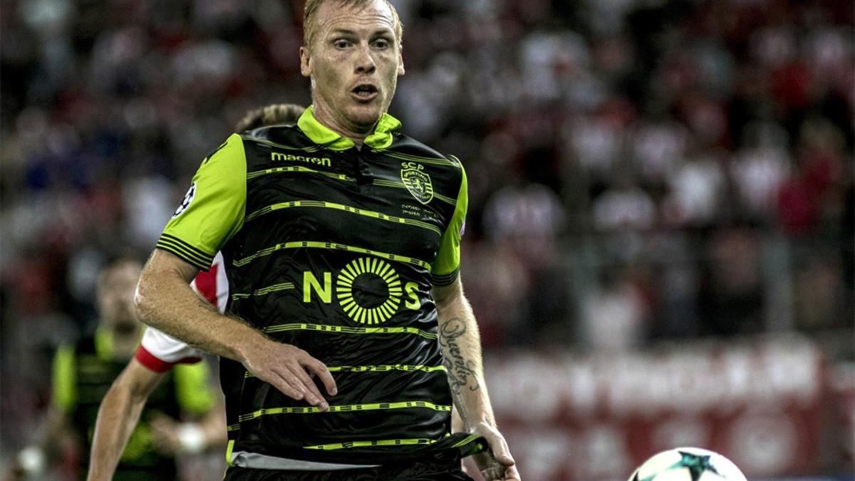 Jéremy Mathieu, jugador del Sporting de Portugal