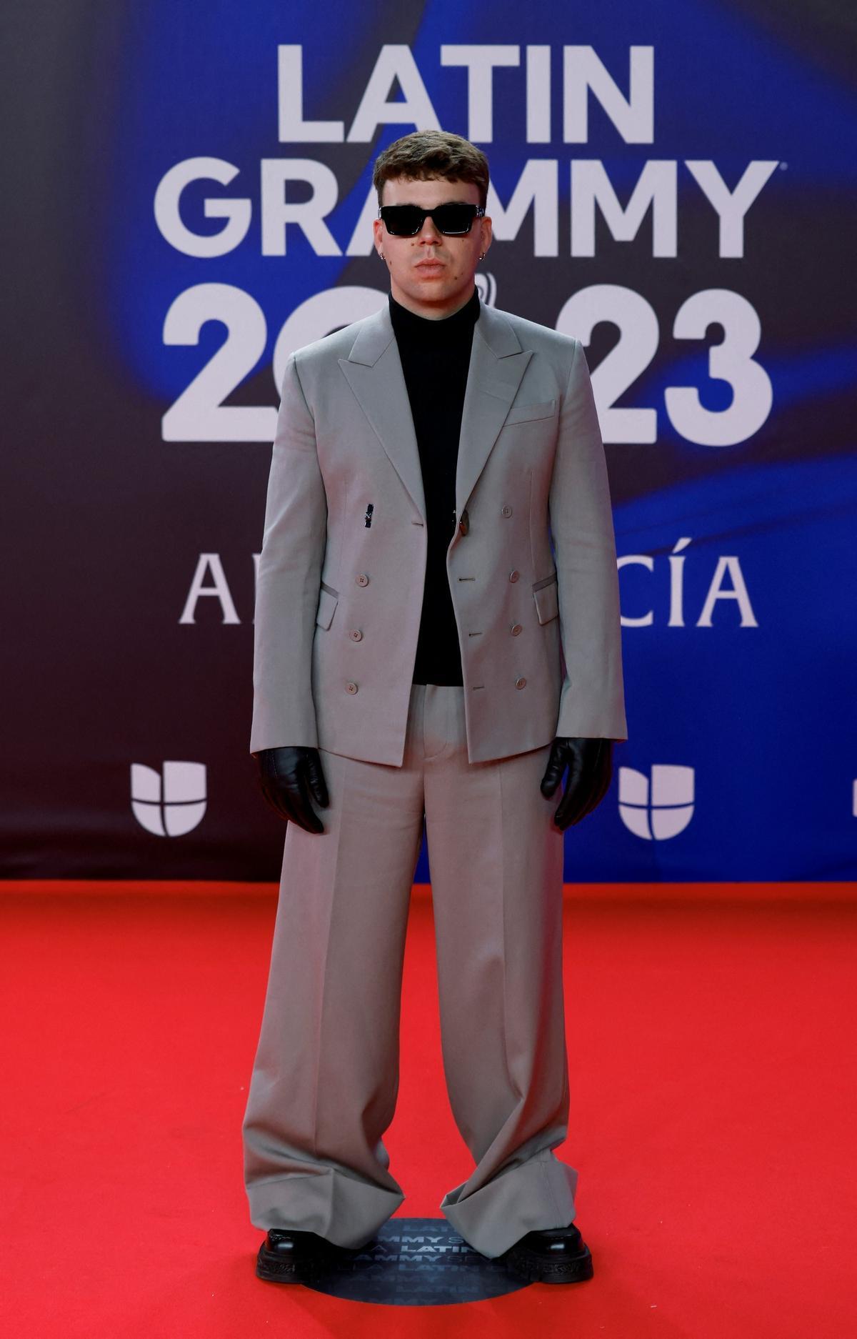 Quevedo, en los Latin Grammy 2023, una noche de éxito para él