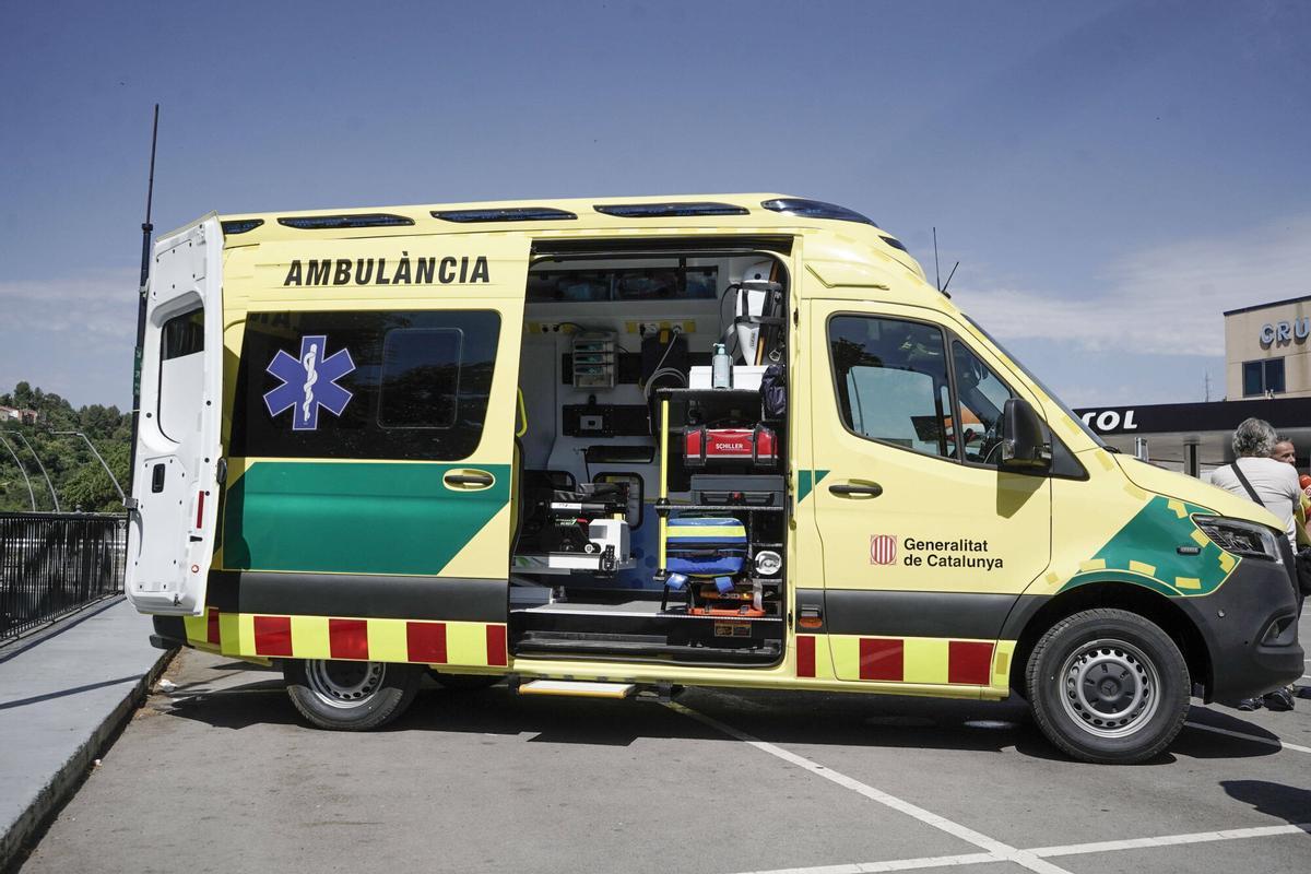 Presentació dels nous models d'ambulàncies a Manresa