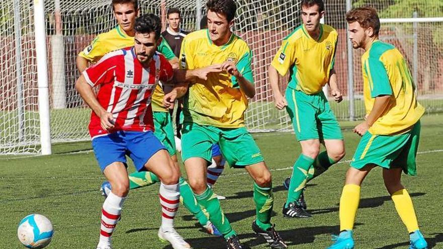 El CE Manresa va mostrar-se molt superior a l&#039;Olímpic Can Fatjó i el va acabar golejant per un clar 6-0