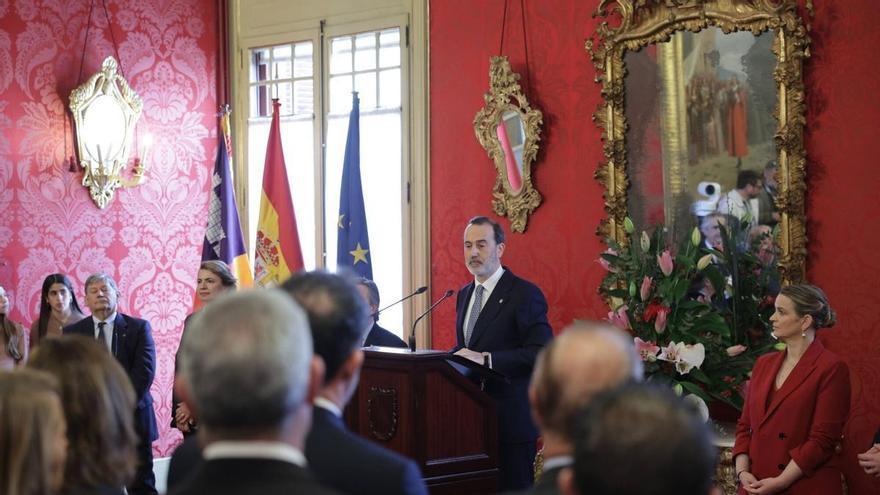 Le Senne reivindica una reforma del modelo autonómico el Dia de les Illes Balears: "Ha generado tensiones que ponen en riesgo la cohesión nacional"