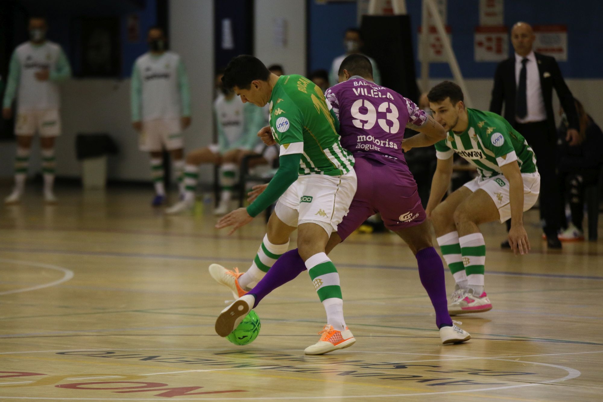 Victoria del Palma Futsal en la pista del Betis