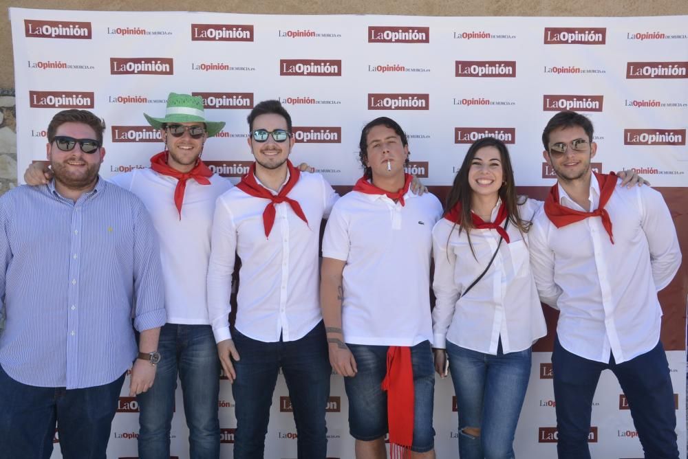 Photocall en los Caballos del Vino de Caravaca