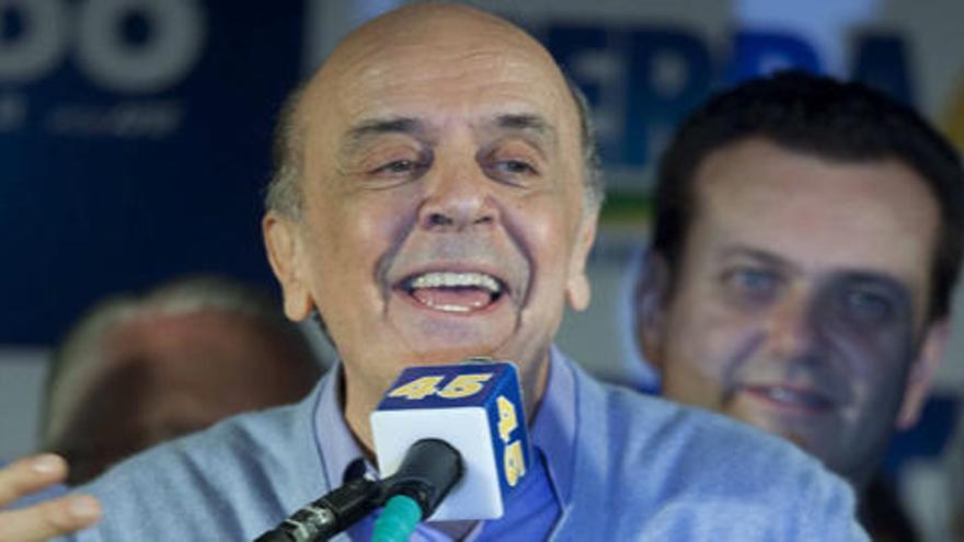 El candidato del Partido de la Social Democracia Brasileña (PSDB), José Serra