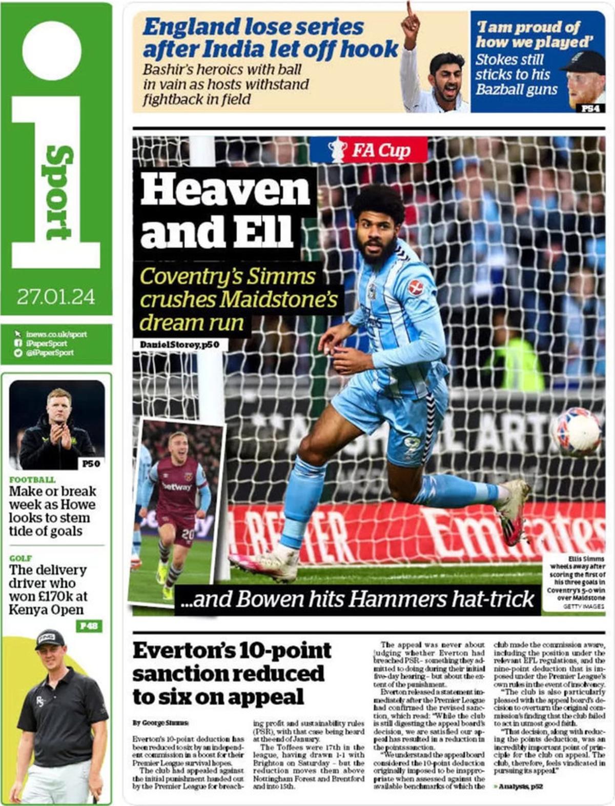 Las portadas de los periódicos deportivos de hoy, martes 27 de febrero Las portadas de los periódicos deportivos de hoy, martes 27 de febrero