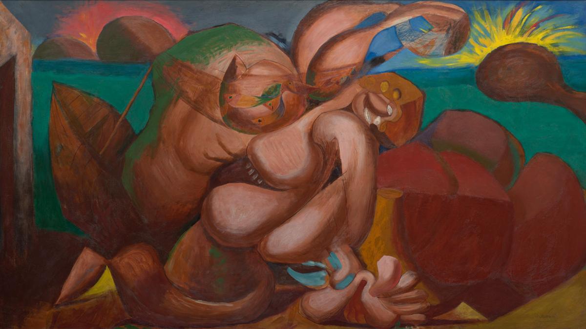 'El sueño del Pescador' (hacia 1936), De Luis Fernández.