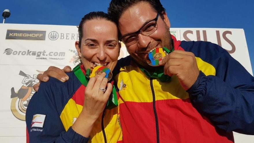 Fátima Gálvez, oro en la prueba mixta de la Copa del Mundo en Larnaka