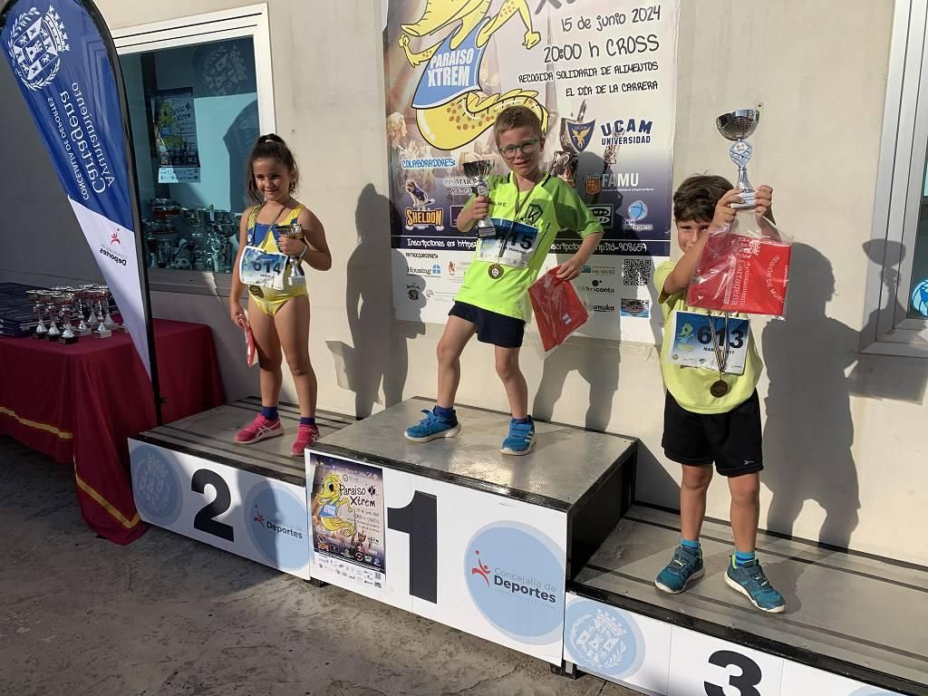 Entrega de premios del Cross Paraíso Xtreme