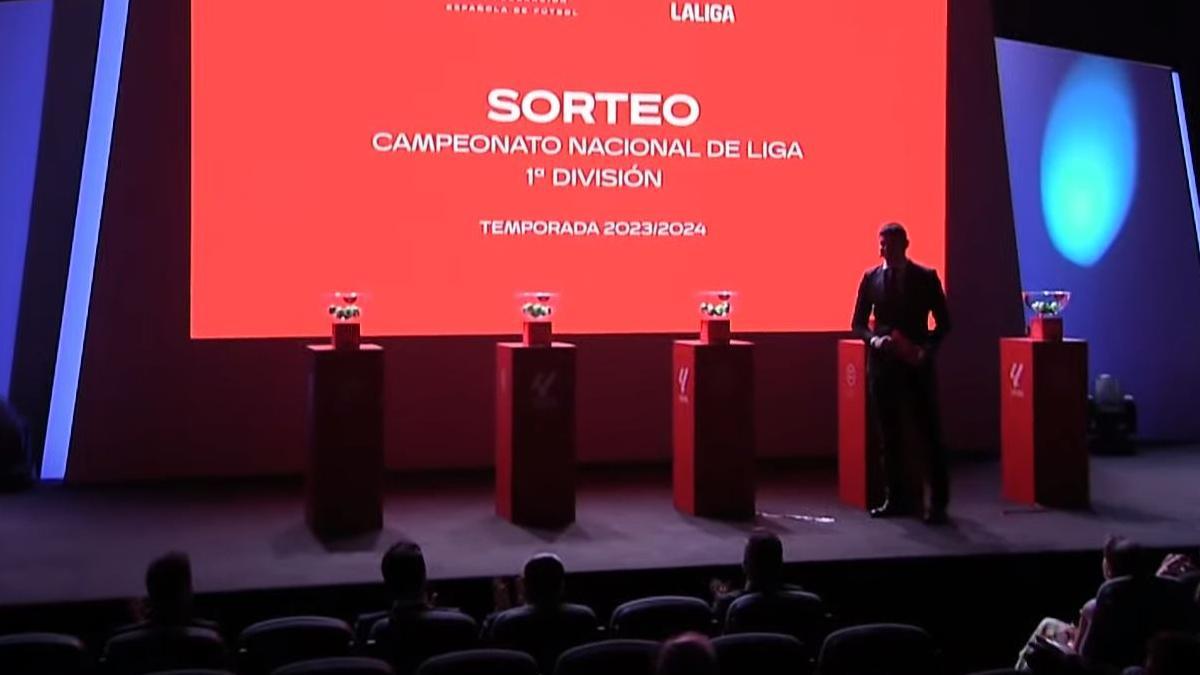 Sorteo del calendario de LaLiga 24/25, en directo: partidos y jornadas ...