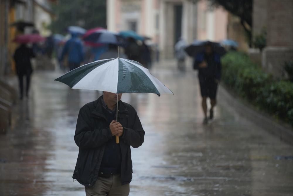 La DANA deja lluvia en València