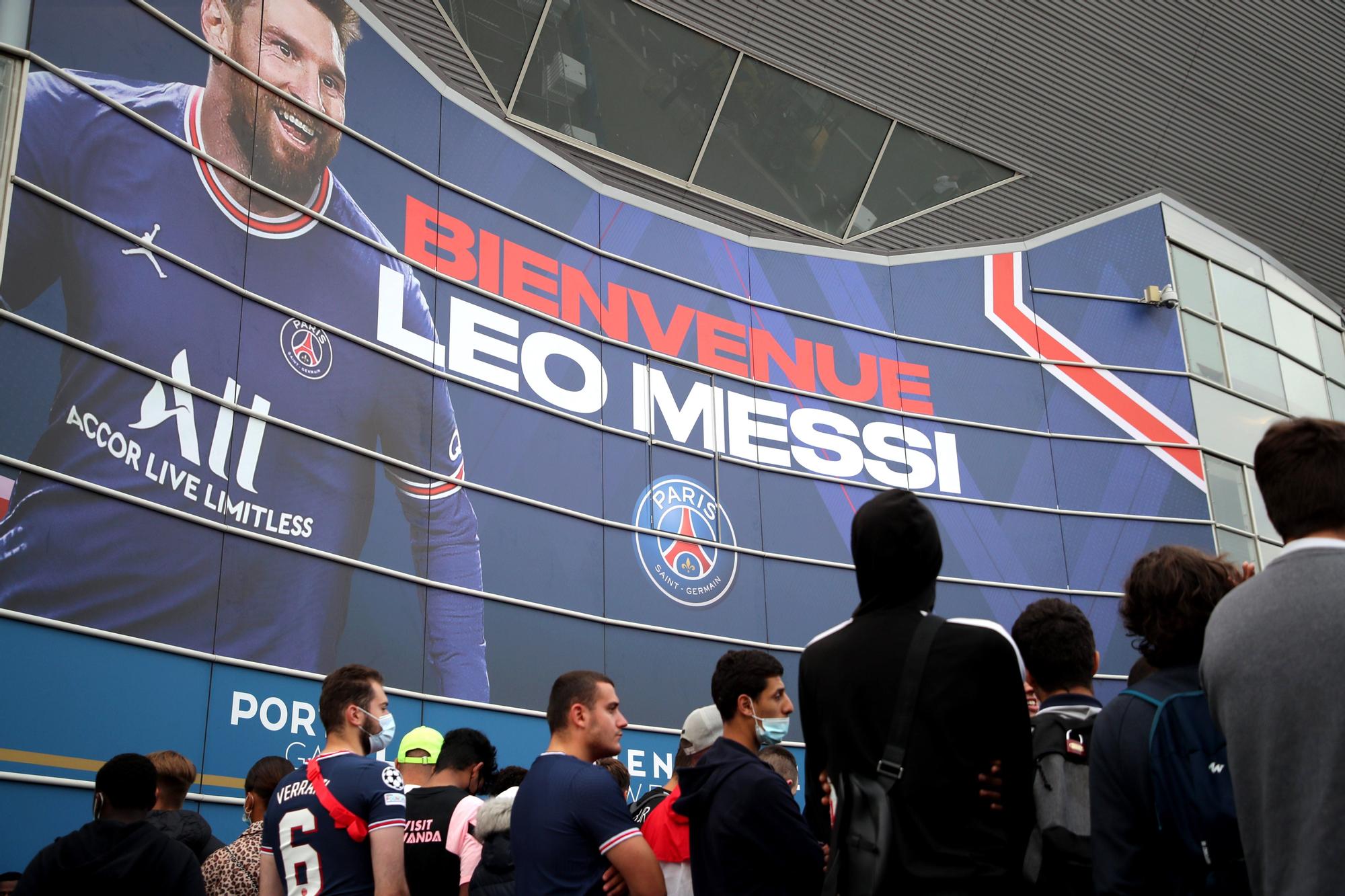 Presentación de Messi con el PSG