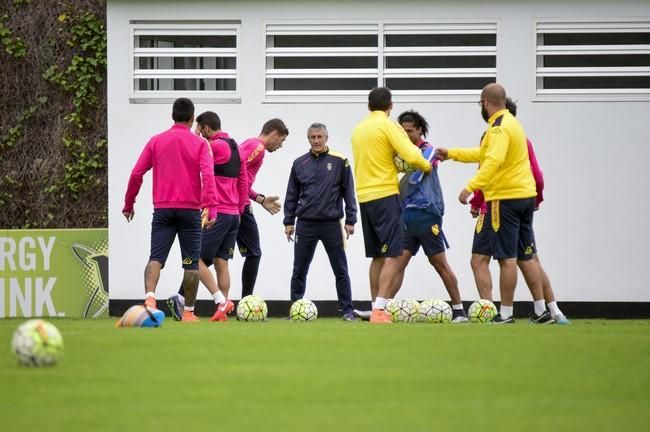 Entrenamiento de la UD Las Palmas