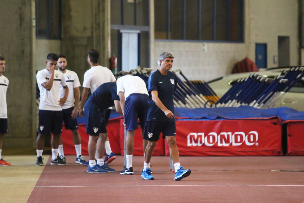 Primer entrenamiento del Málaga CF 2016/17