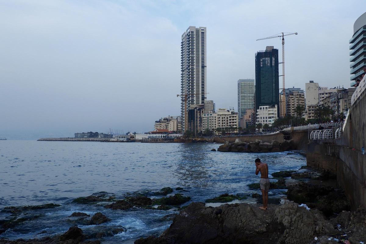 Beirut desde La Corniche