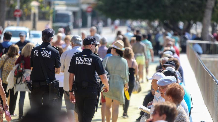 Benidorm agiliza la creación de una bolsa de Policía Local para cubrir plazas vacantes sin interinos